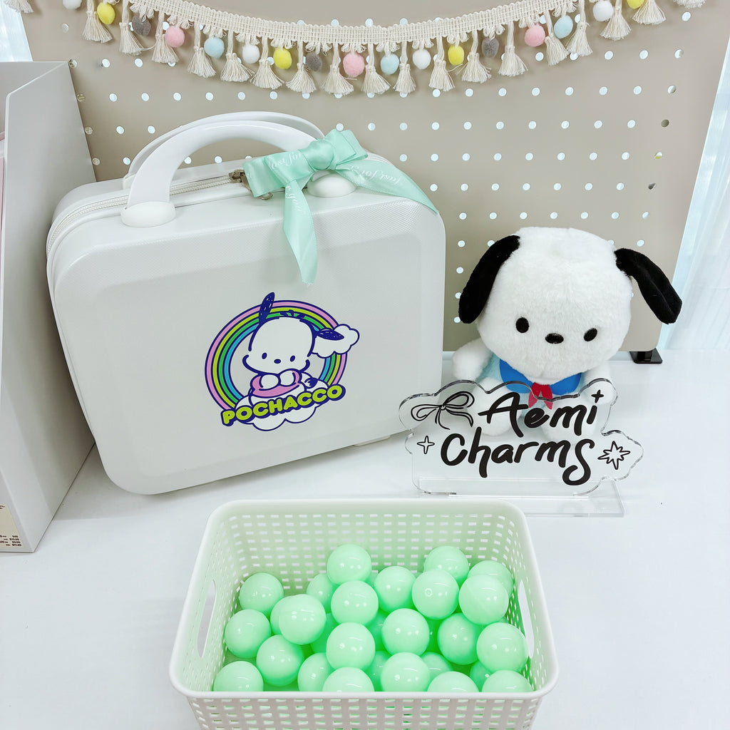 PU 14-Inch Suitcase Mystery Gift Box